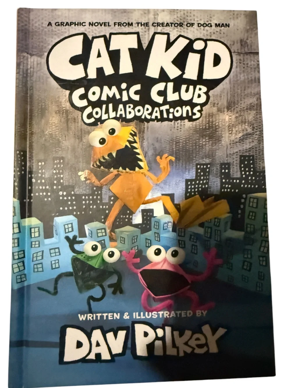 Cat Kid Comic Club Collaborations - Blue Cover Kids Graphic Novel